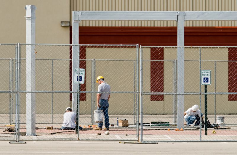 Iron Fence Construction detail