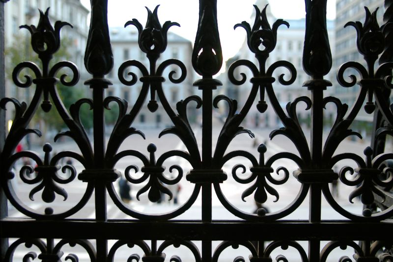 Wrought Iron Fence Repair detail